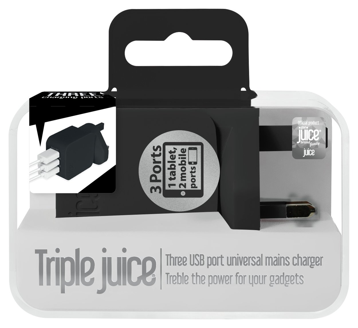 Juice USB 2.0/3.0 Triple Wall Charger Review