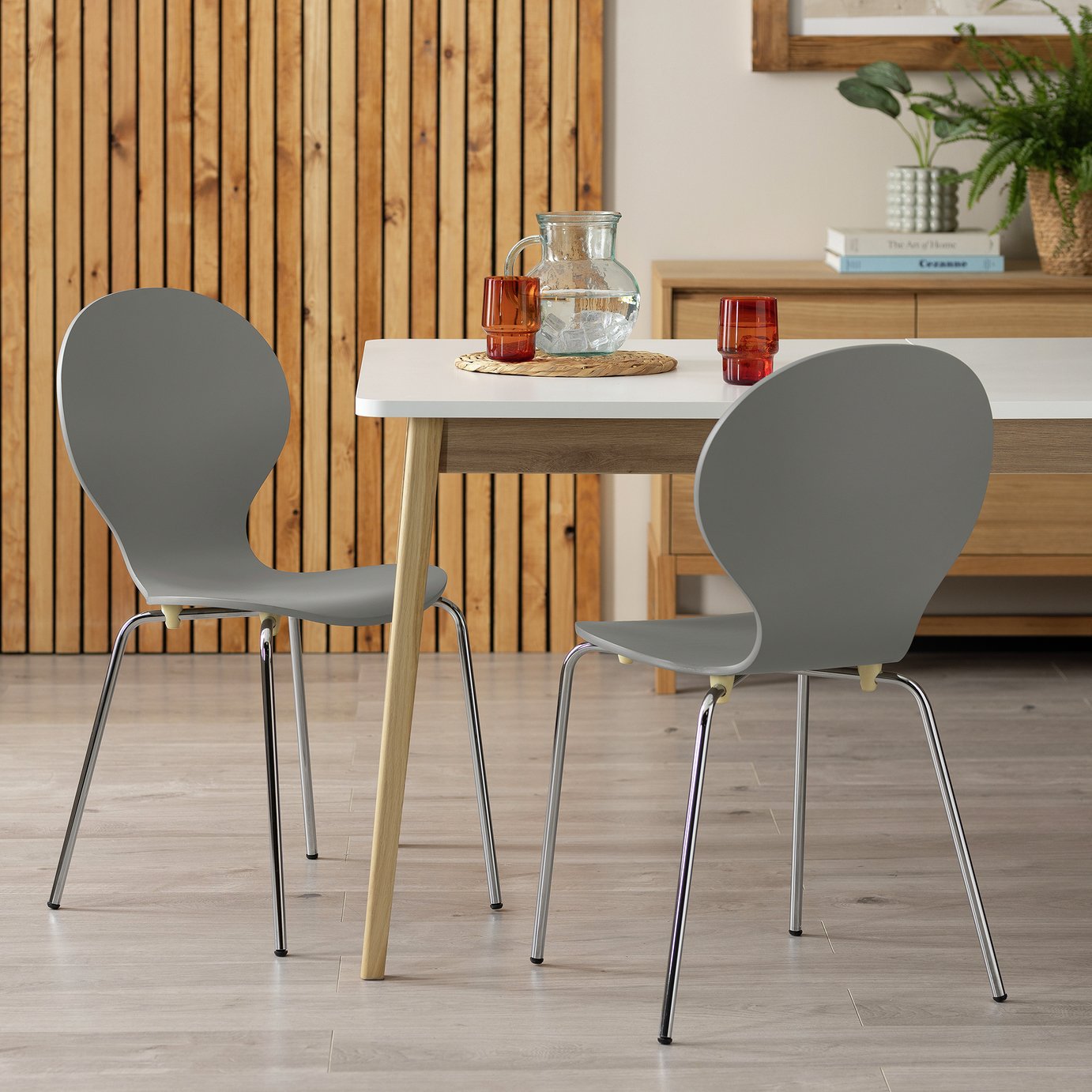 Argos Home Bentwood Metal Dining Chair Review