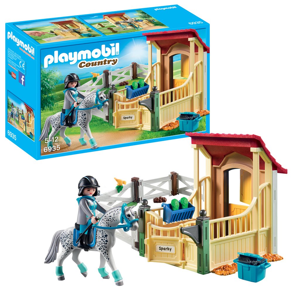 playmobil stable set