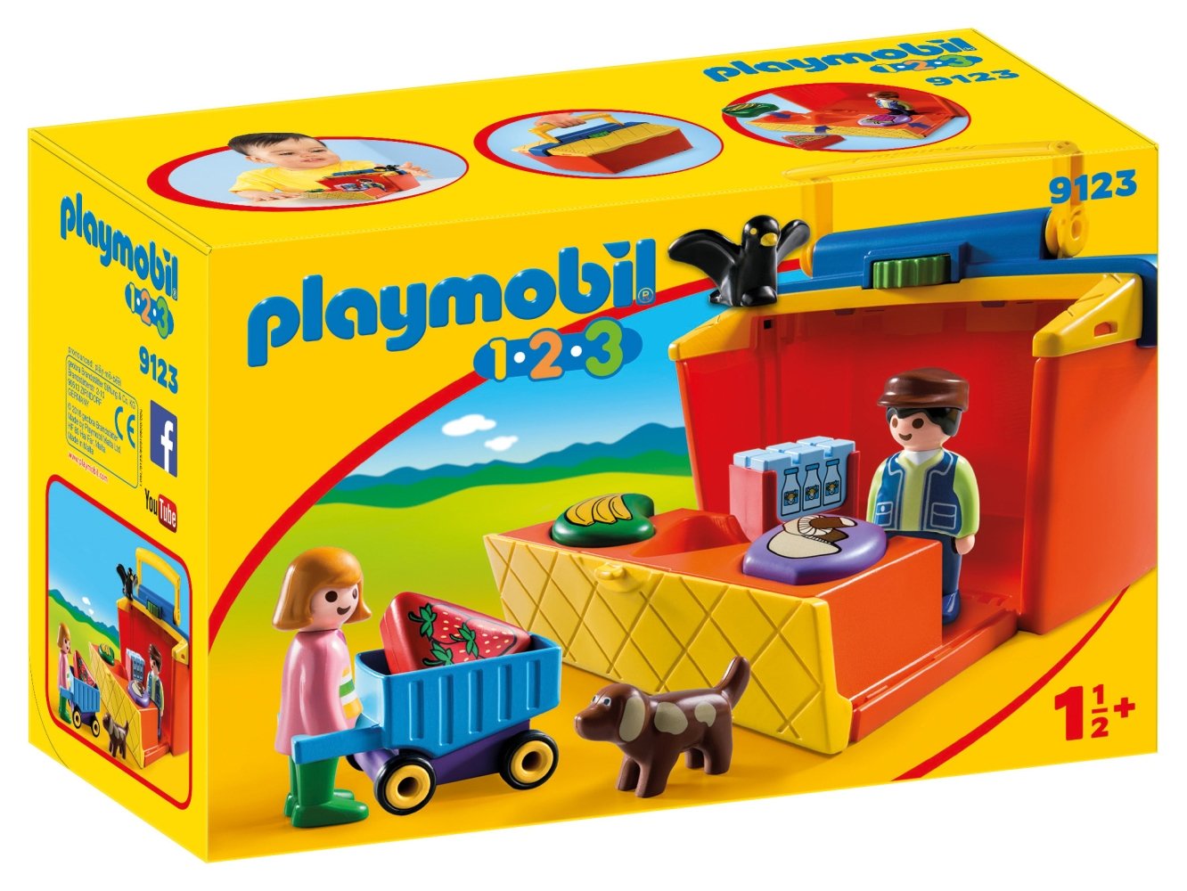 Playmobil 9123 One-Two-Three Take Along Market Stall review