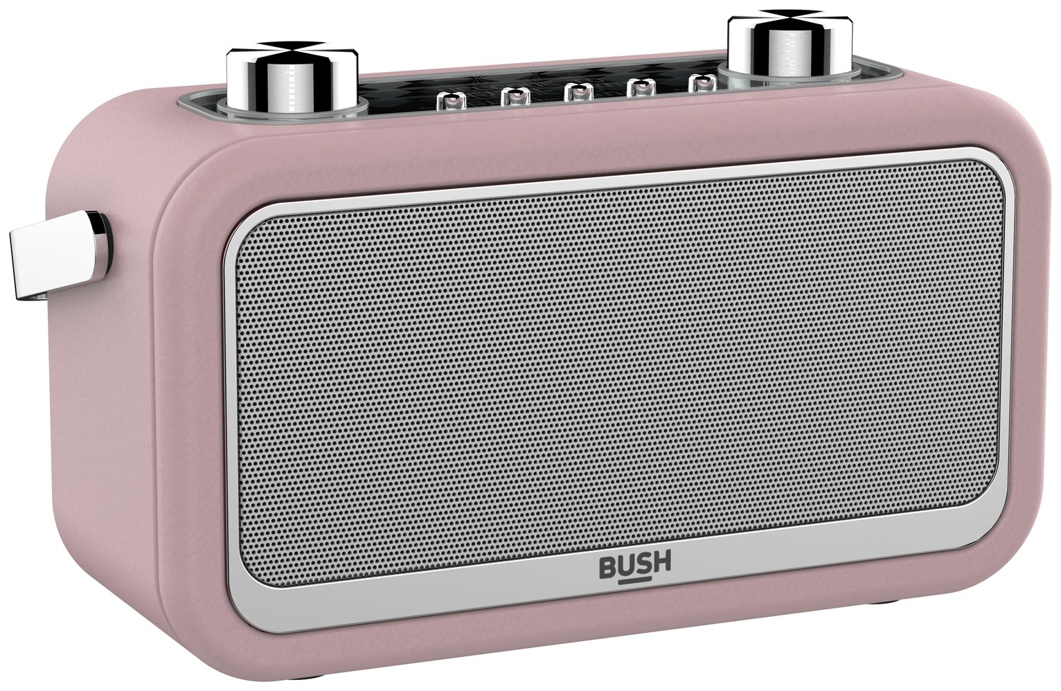 Bush Leather DAB Radio - Pink