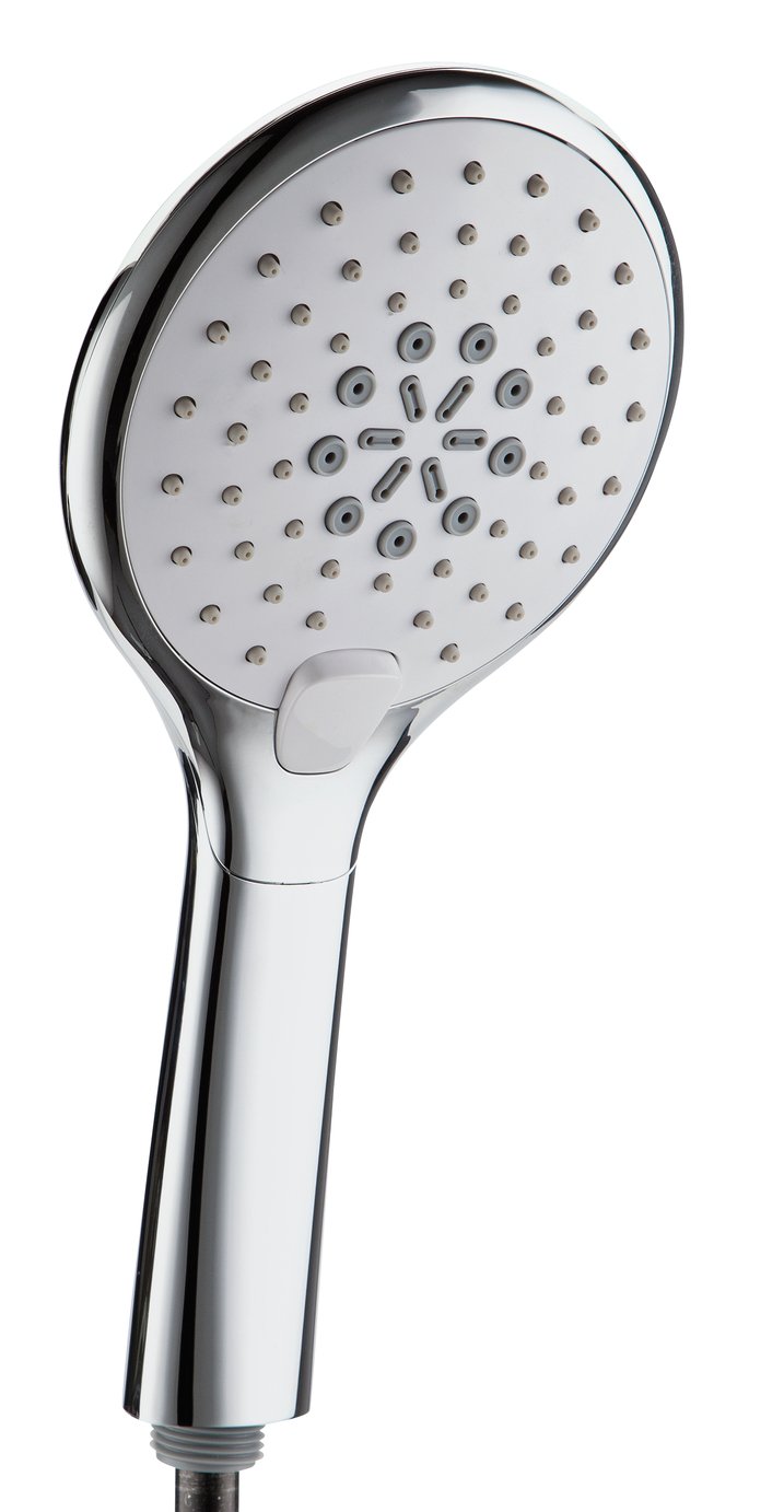 Argos Home 3 Function Push Button Chrome Shower Head Reviews