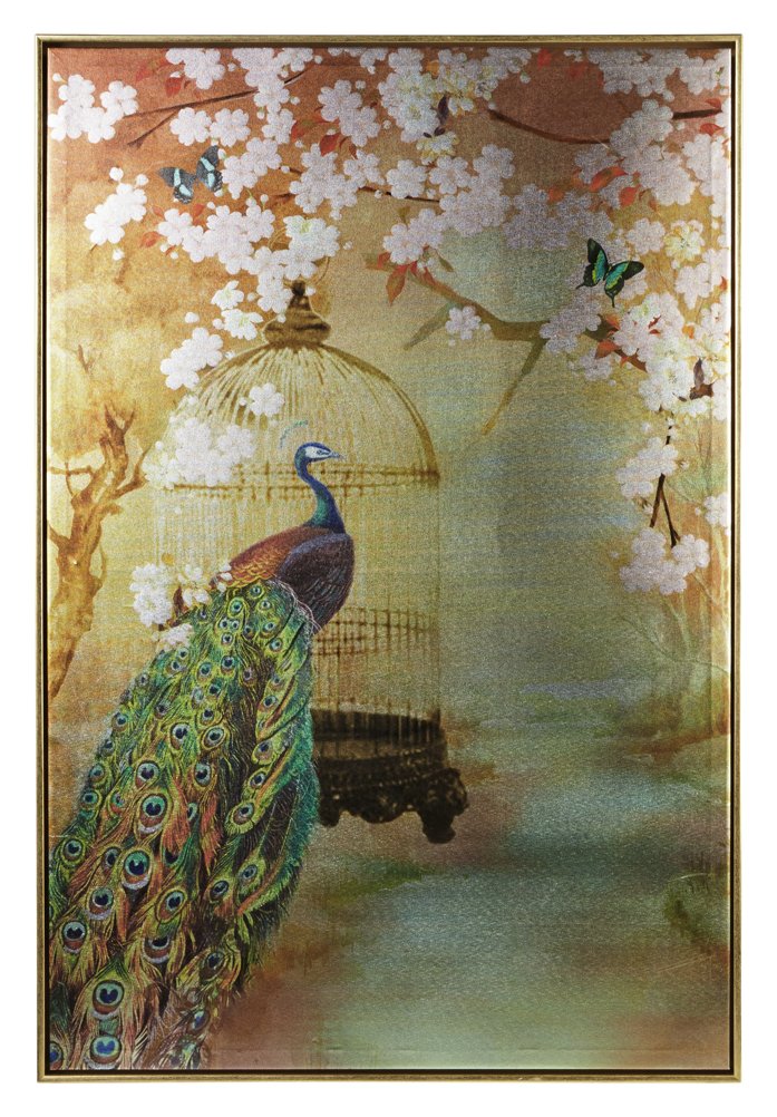 Arthouse Suki Peacock Capped Canvas
