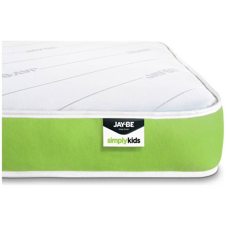 JAY-BE Open Coil Anti-Allergy Kids Single Mattress 0