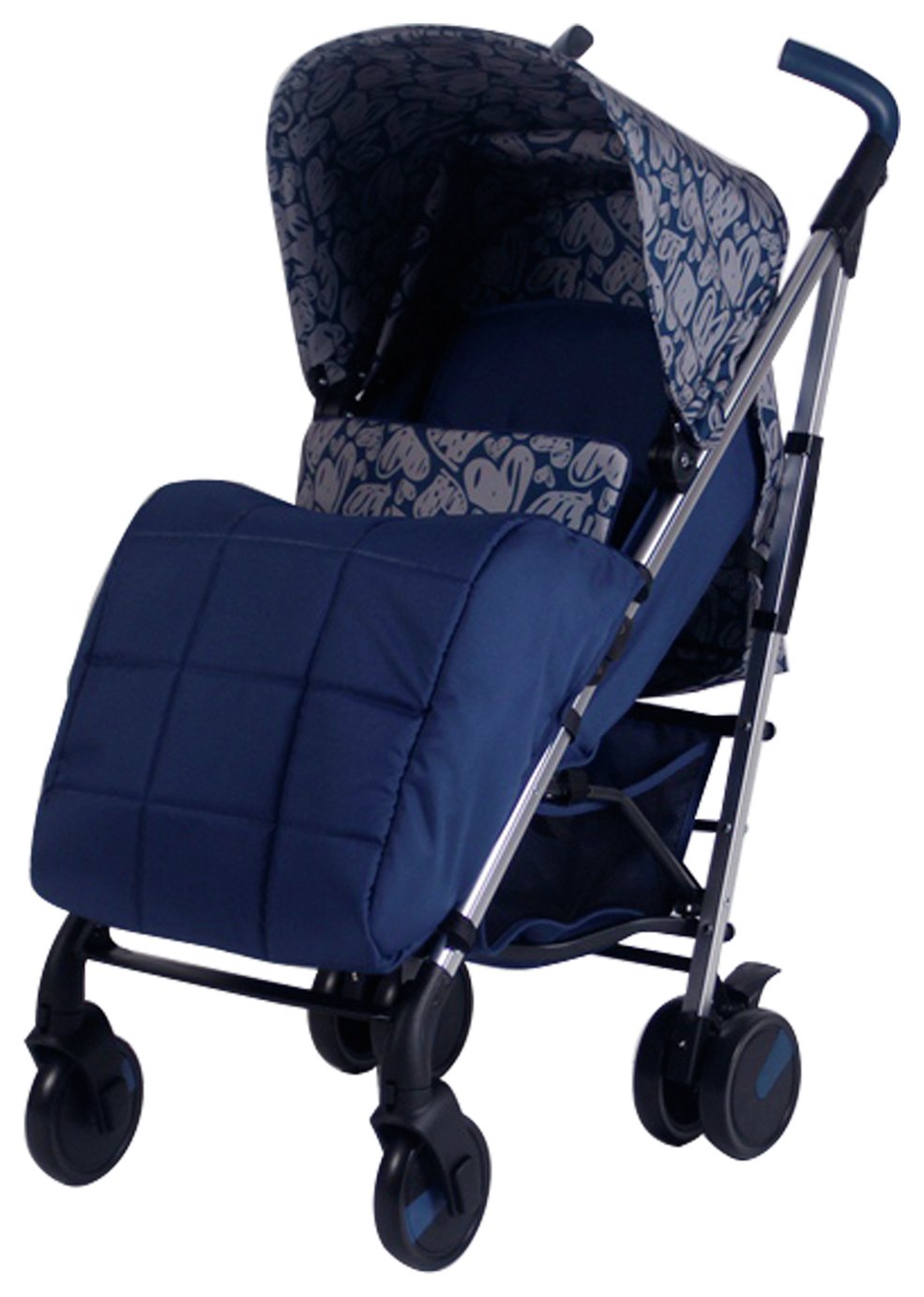 My Babiie MB51 Katie Piper Navy Hearts 