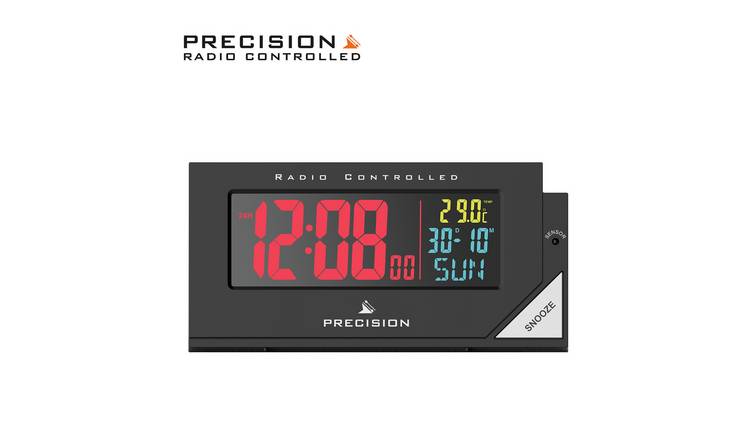 Precision Radio Controlled Colour Display Alarm Clock