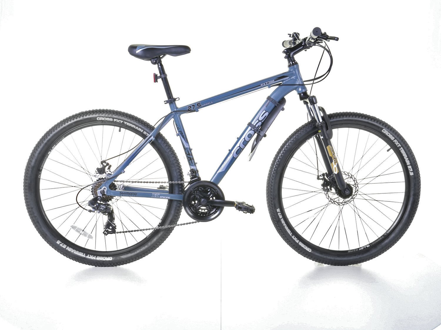 cross fs275fx7 27.5 inch wheel size mens mountain bike