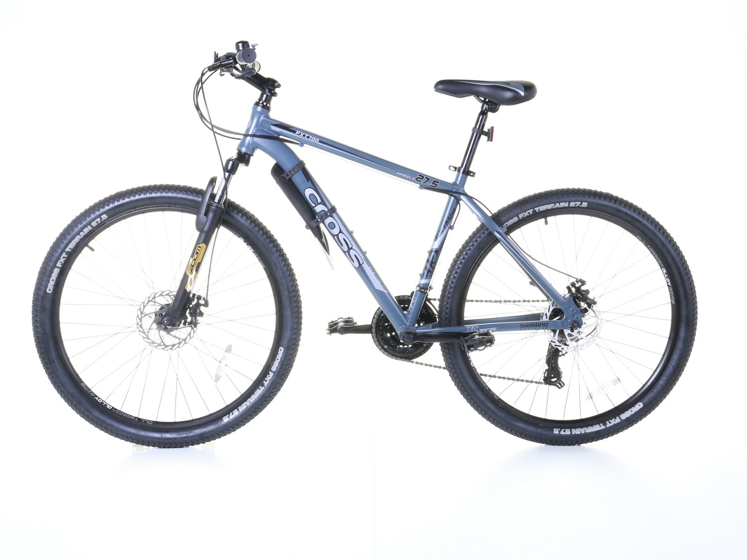 cross fxt700 27.5 inch wheel size mens mountain bike