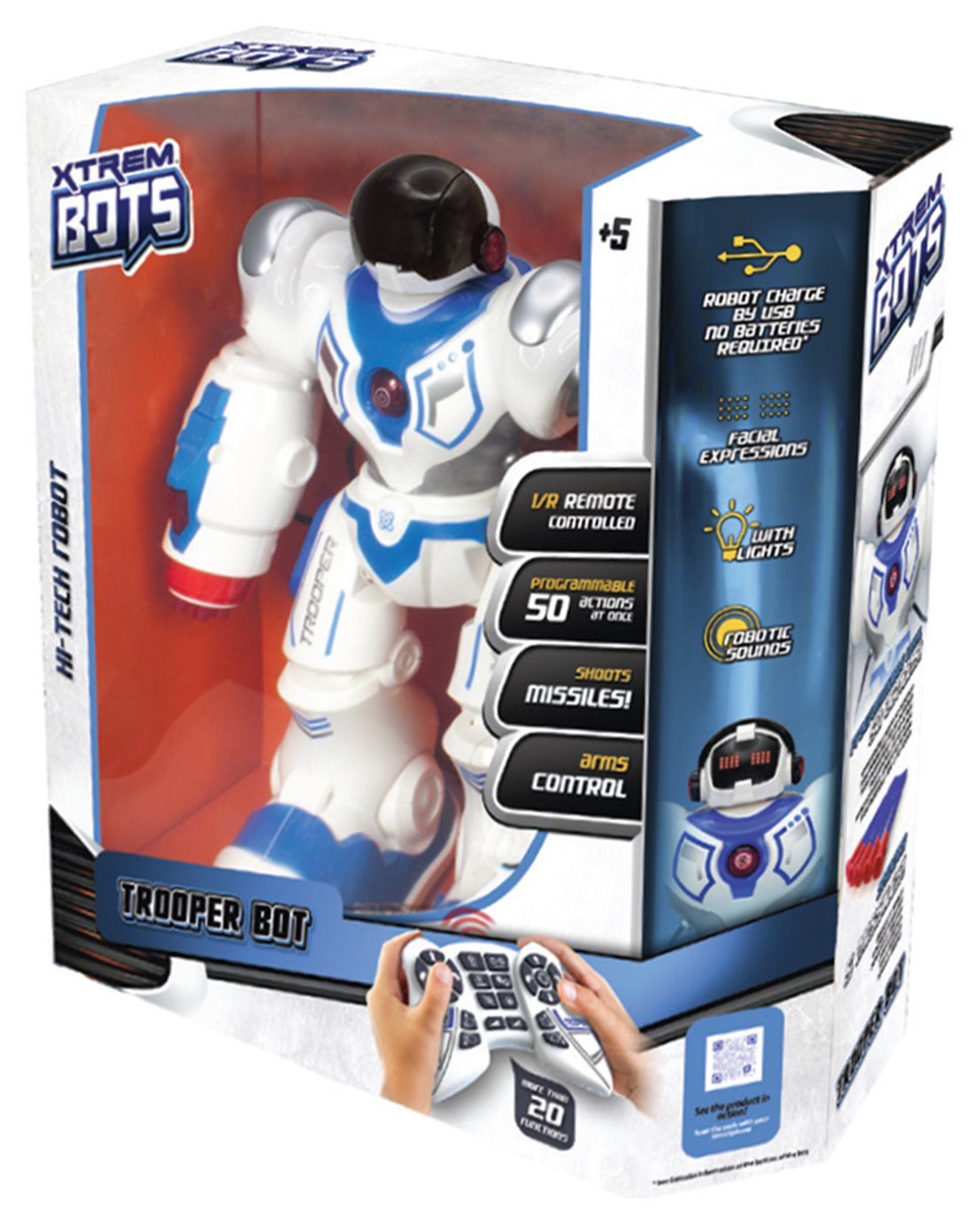 Remote control best sale robot argos