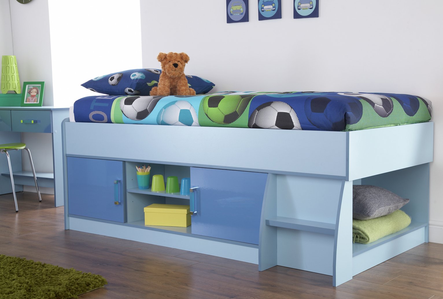 GFW Ottawa 2 Tones Cabin Bed - Blue