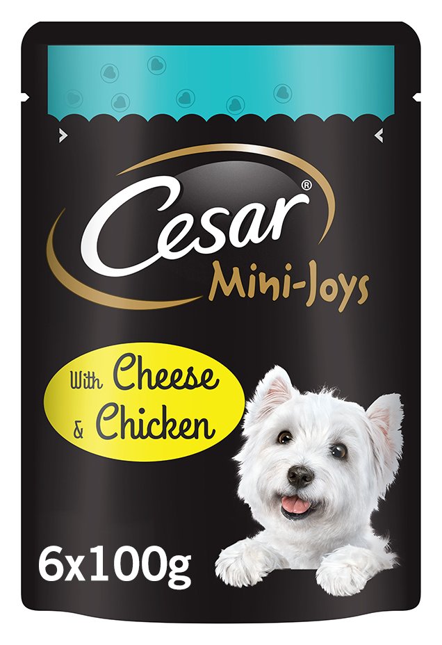 Cesar Mini Joys Dog Treats Cheese & Chicken 6 x 100g (8042888