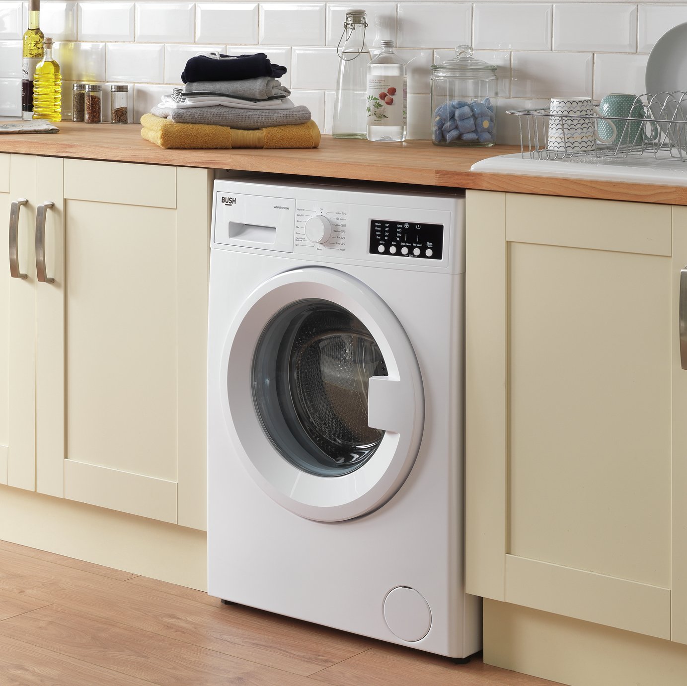 Bush WMNB1012EW 10KG 1200 Spin Washing Machine Review