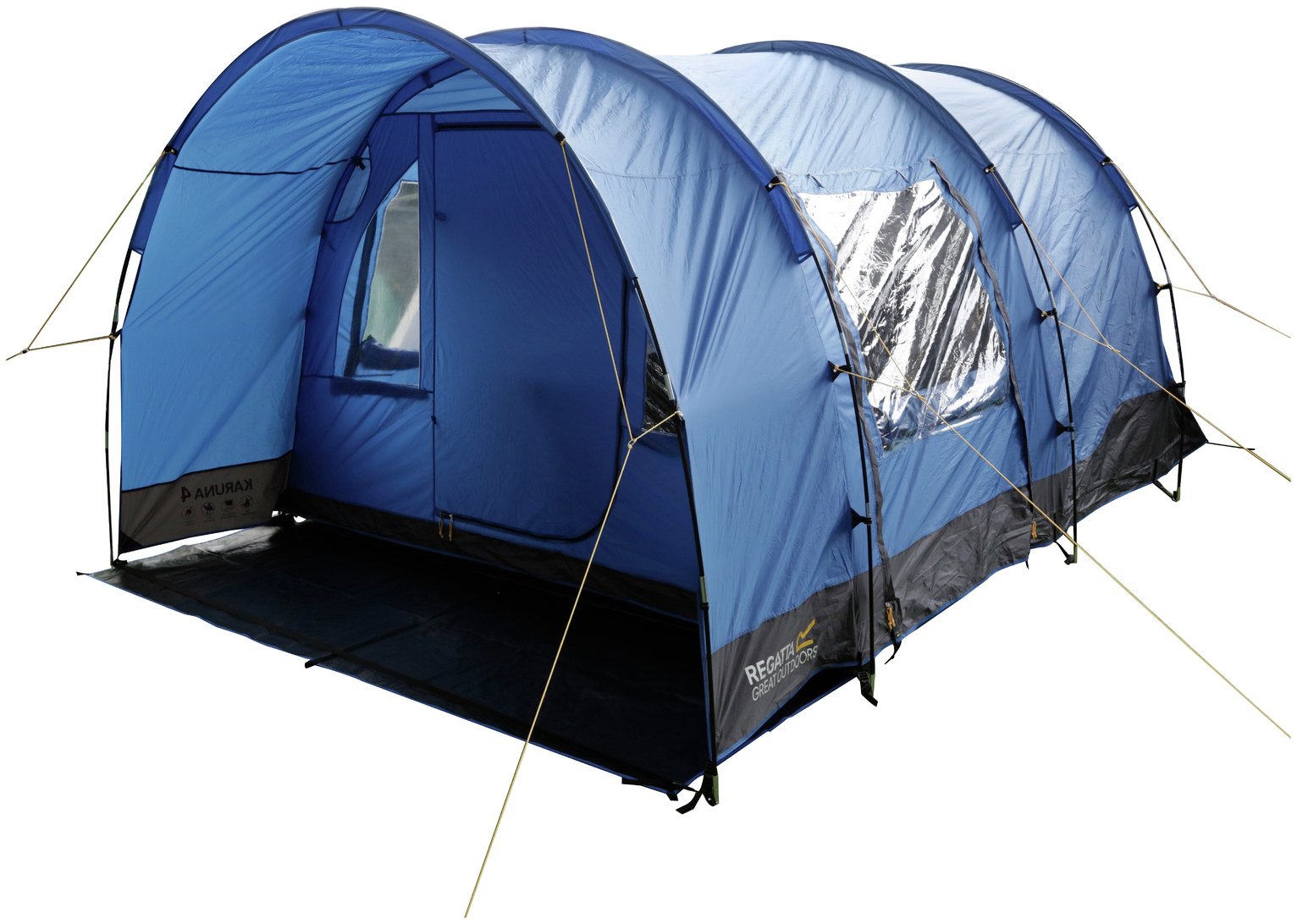 Regatta Karuna 4 Man 2 Room Tent - Nautic Laser
