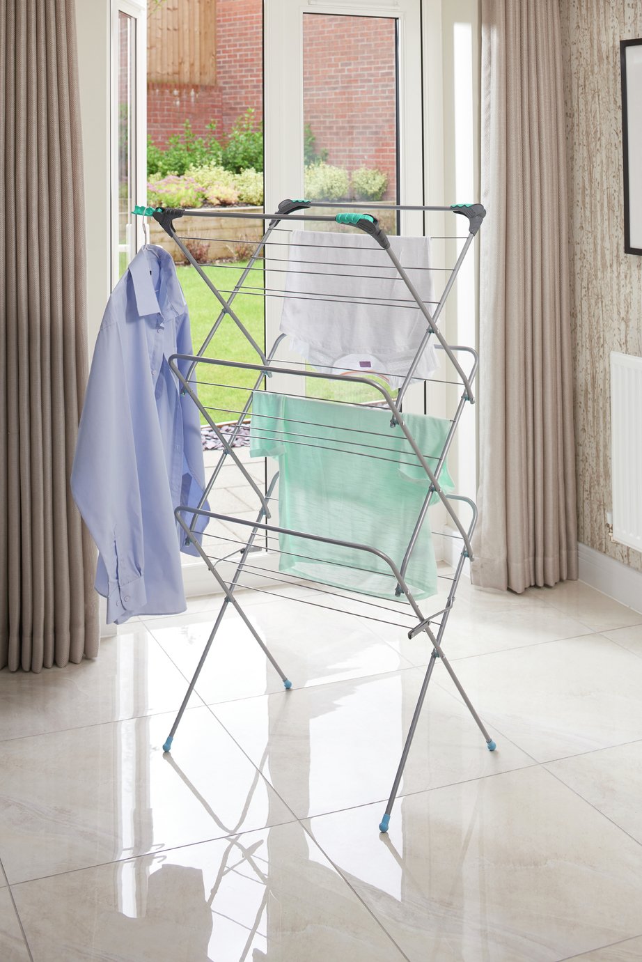 addis 3 tier indoor clothes airer