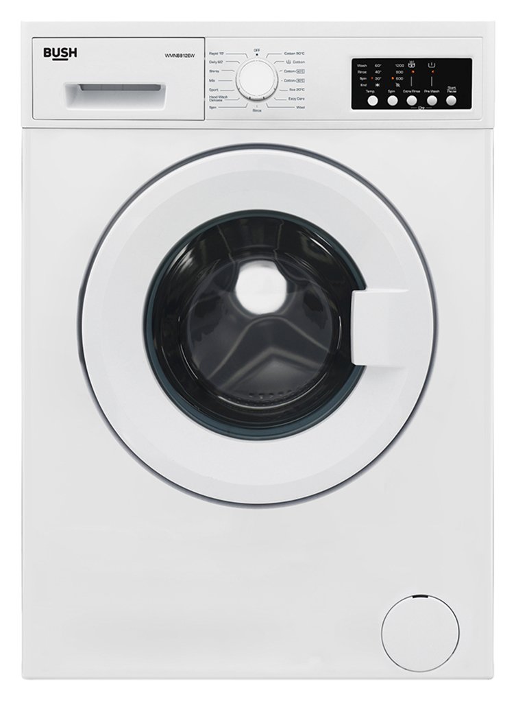 Bush WMNB812EW 8KG 1200 Spin Washing Machine review