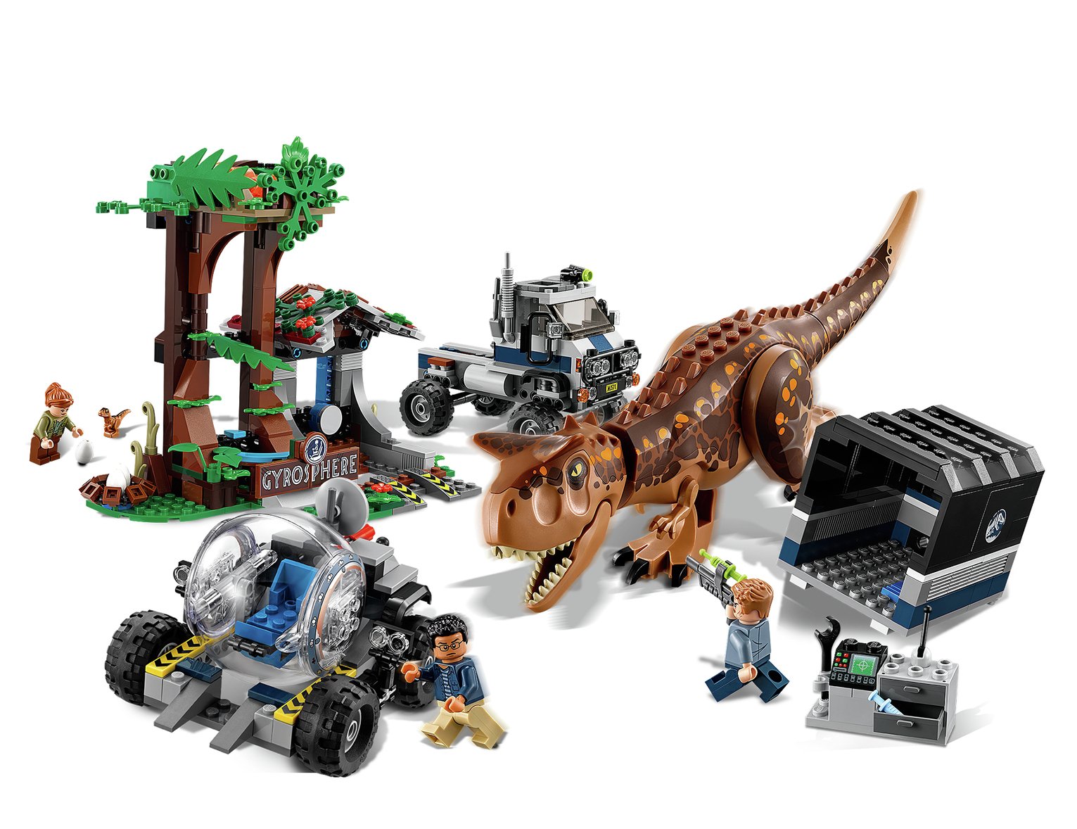 Lego Jurassic World Carnotaurus Gyrosphere Escape Set 75929 Reviews 