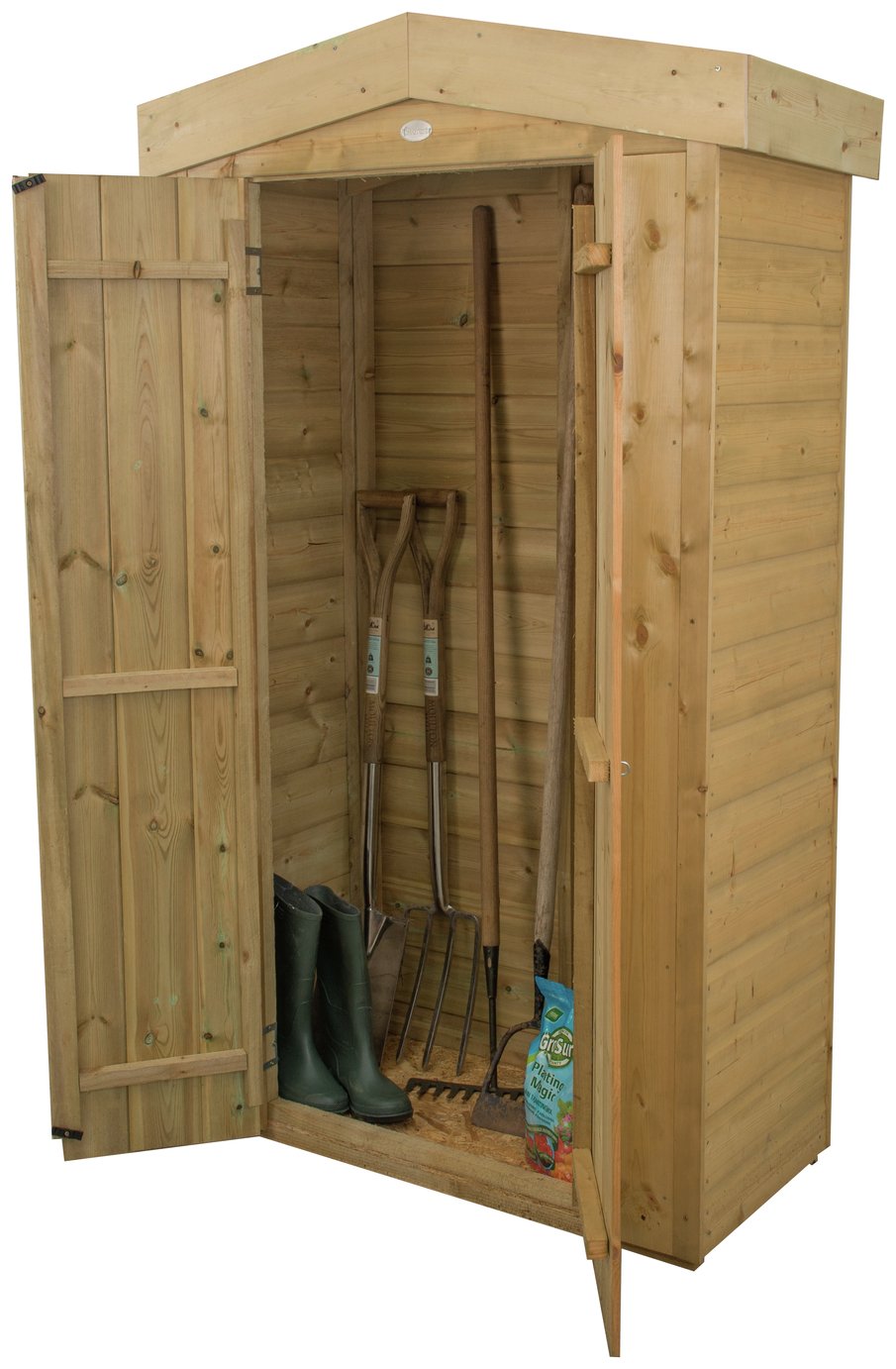 Forest Shiplap Apex Tall Garden Store - 750 Litre