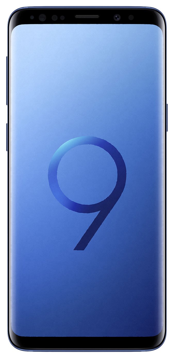 SIM Free Samsung Galaxy S9 64GB Mobile Phone - Coral Blue