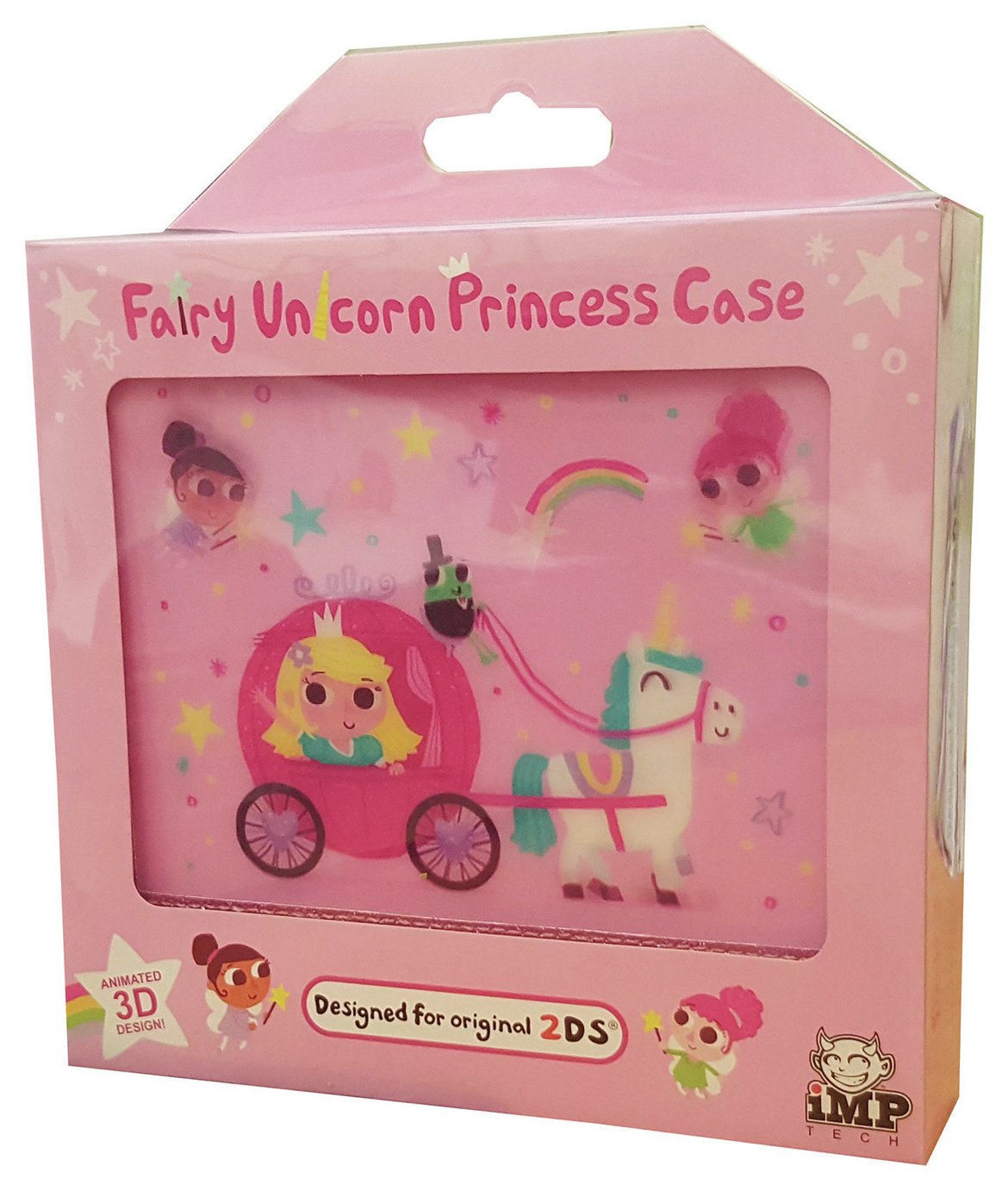 Fairy Unicorn Princess Nintendo 2DS Case