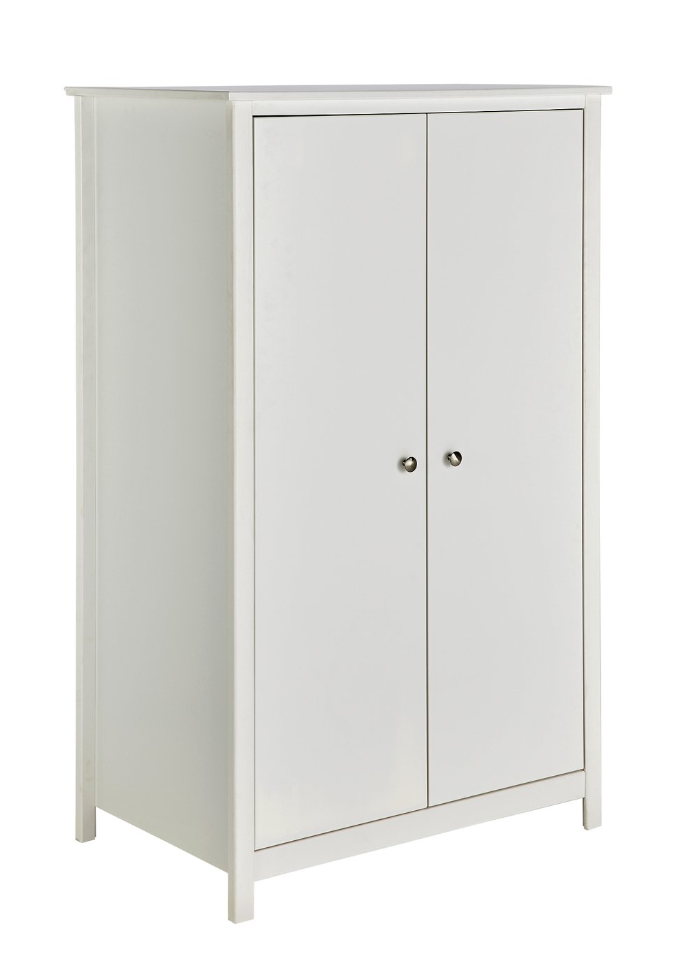 Argos Home Brooklyn 2 Door Short Wardrobe - White