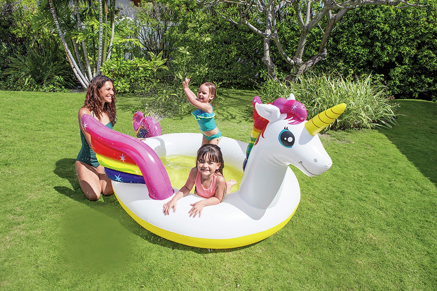 intex unicorn paddling pool