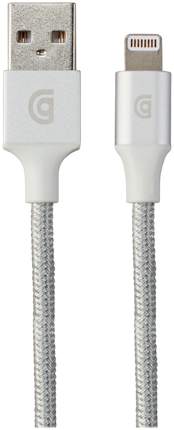 Griffin Premium Lightning 1.5M Charging Cable - Silver