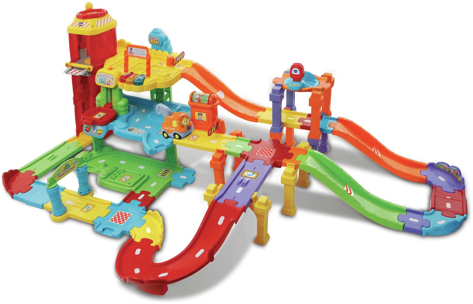 toot toot animals track set