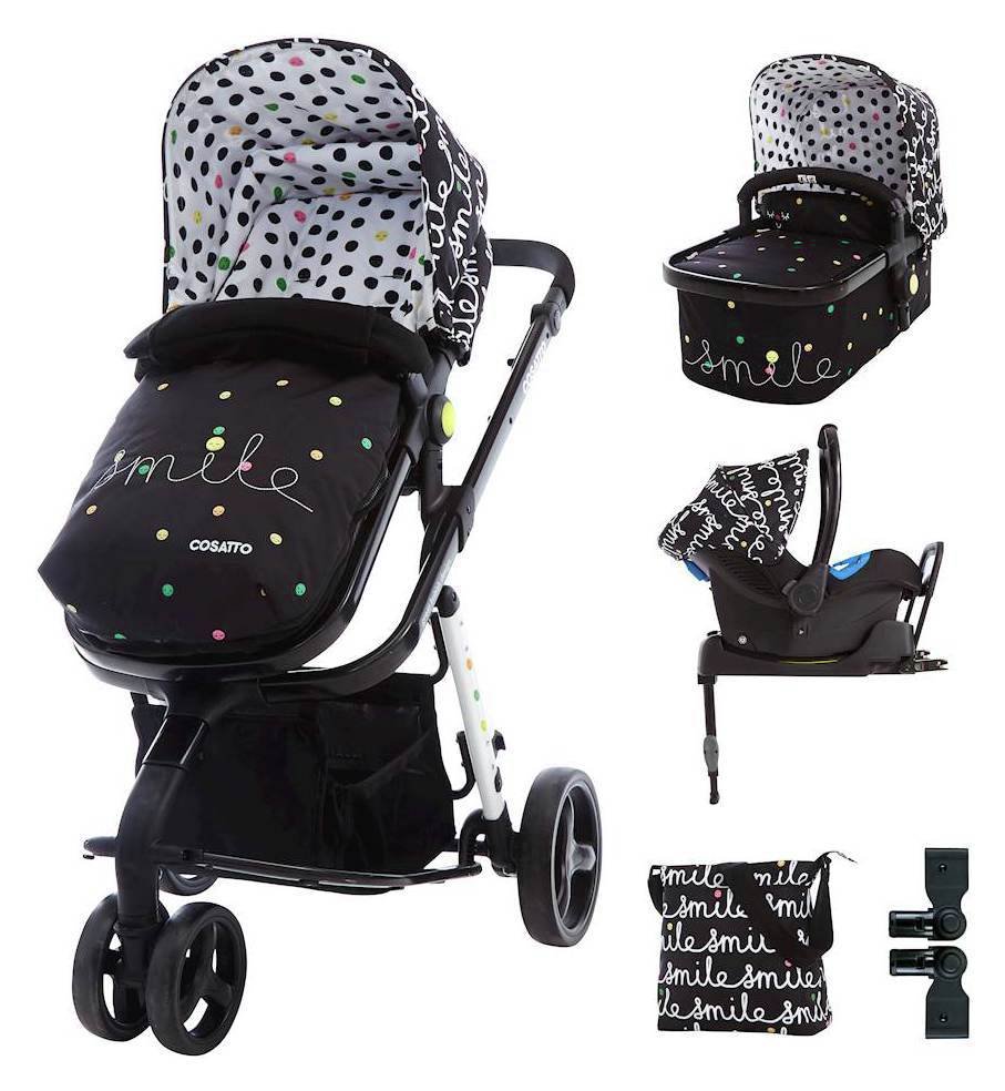 Giggle ISOFIX Travel System & Accessories Bundle - Smile