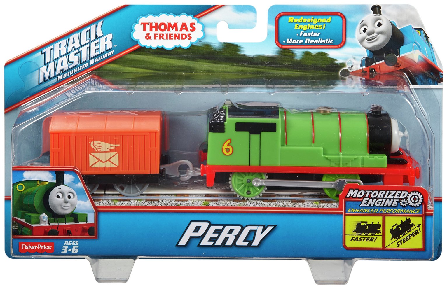 Fisher Price Thomas Friends Trackmaster Motorized Engine Percy | My XXX ...