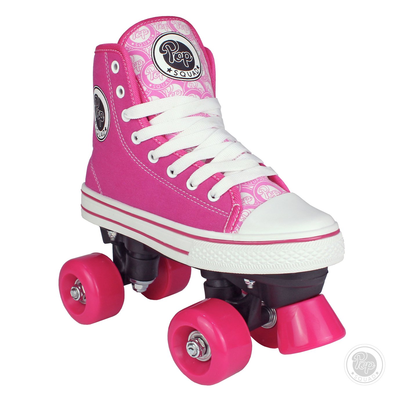 Pop Squad Pink Midtown Quad Skate - Size 3
