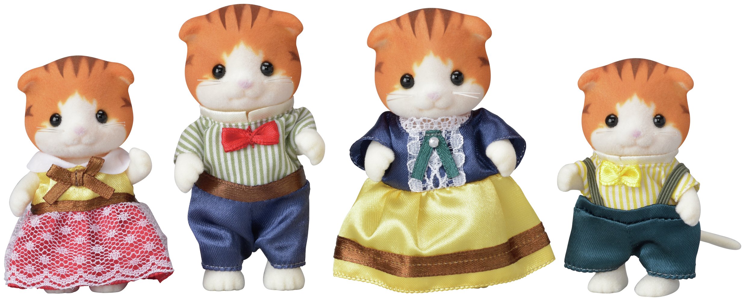 sylvanian families midnight cat family names