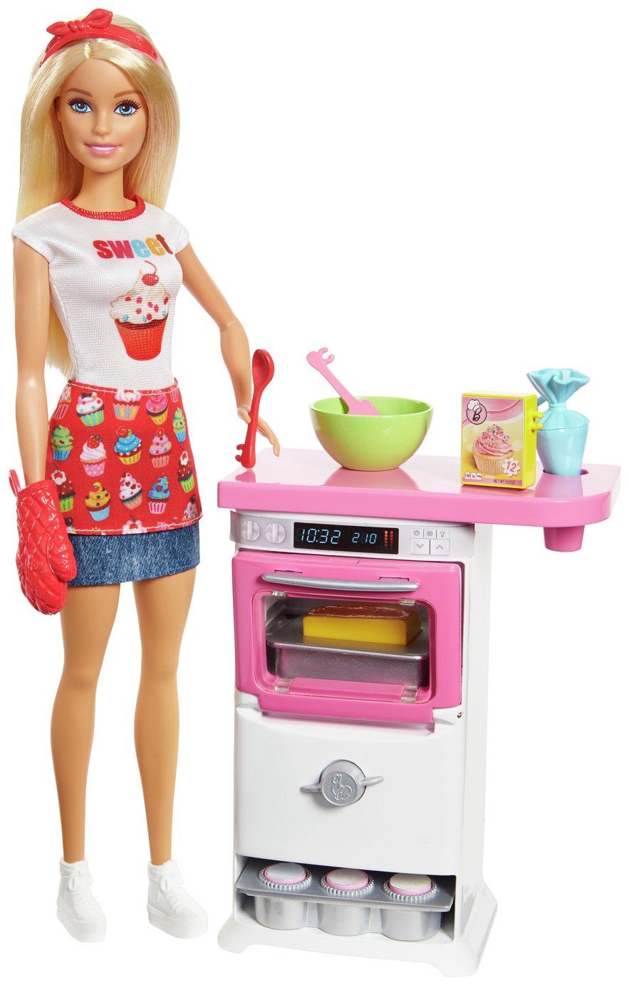 barbie cupcake chef