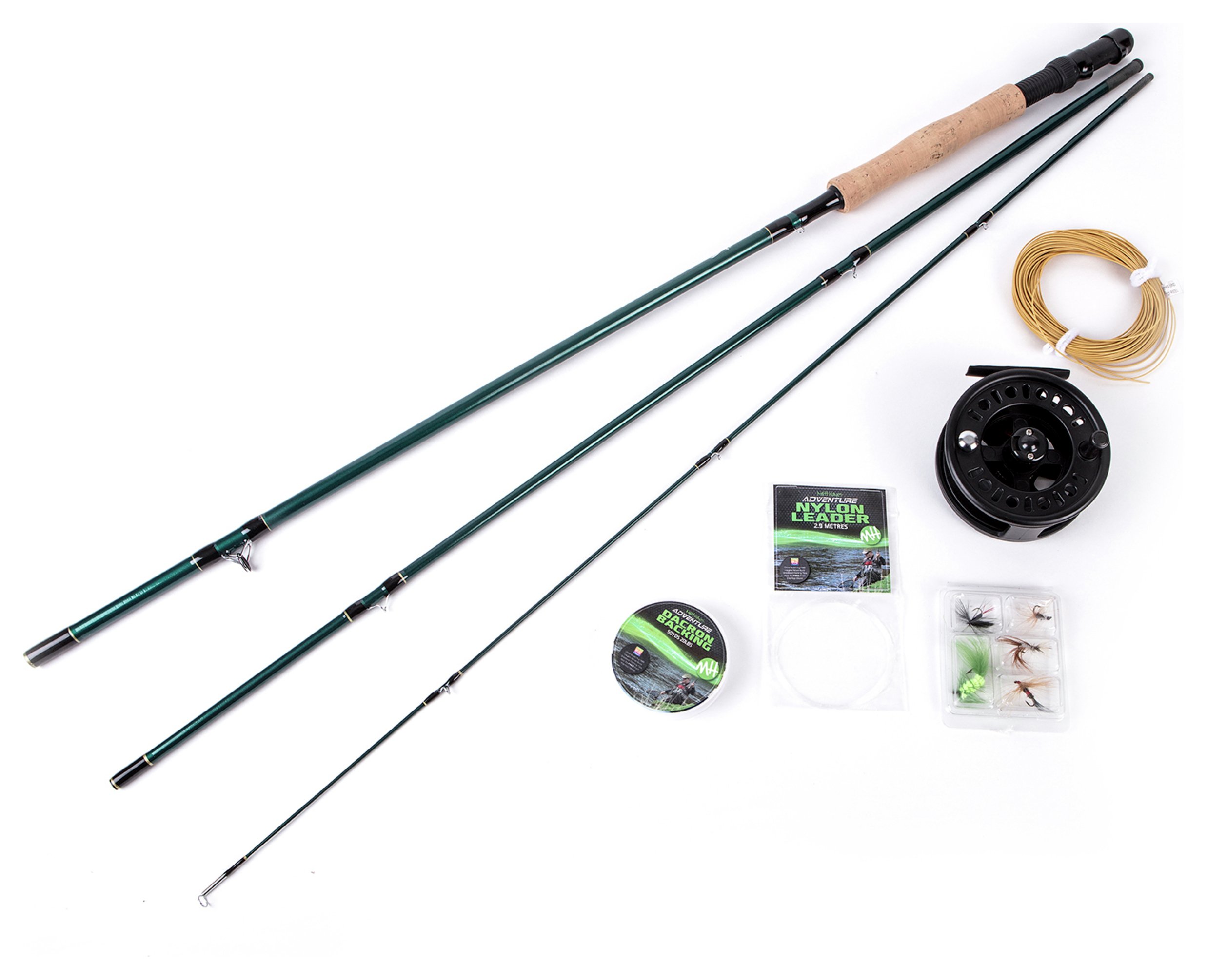 Matt Hayes Adventure Fly Fishing Rod, Reel & Accessories