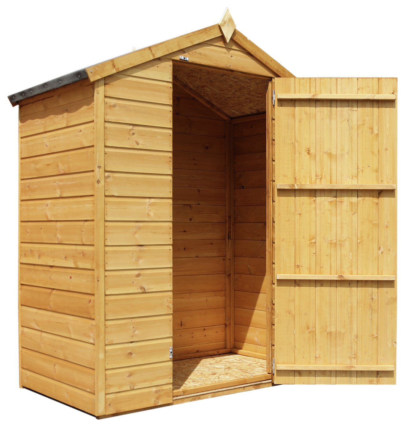 Mercia Windowless Shiplap Apex Shed - 3 x 5ft