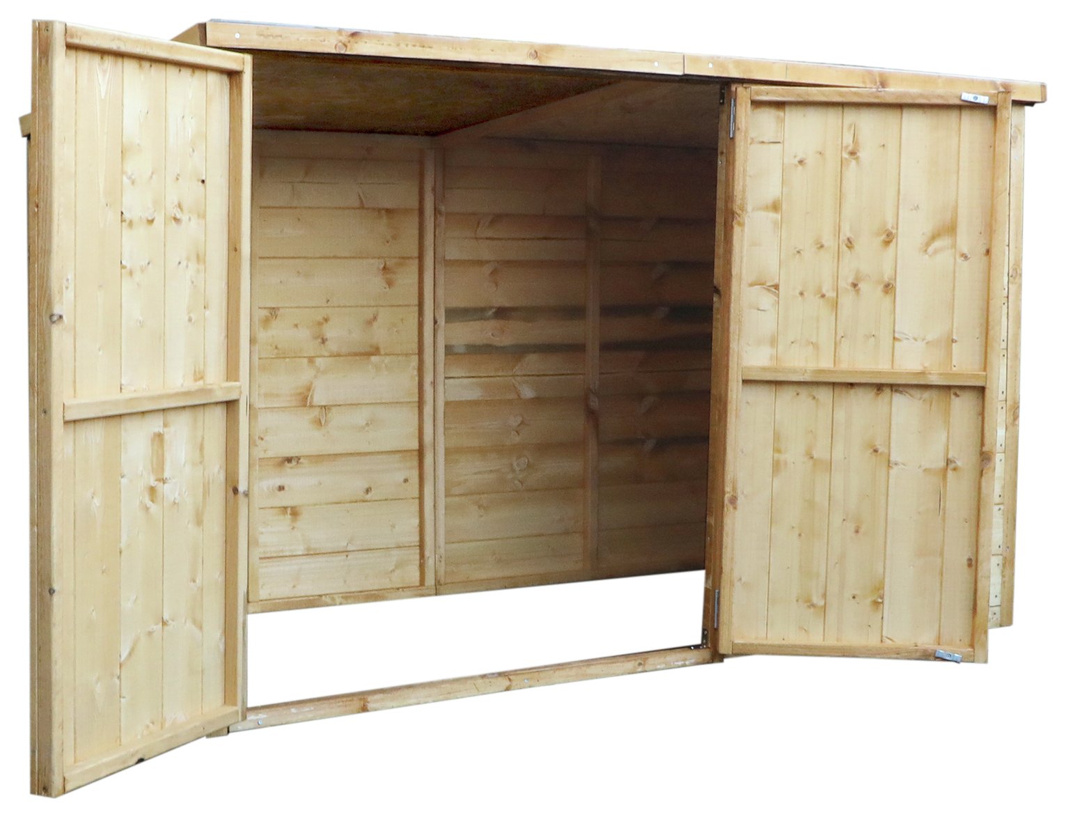 Mercia Shiplap Pent Bike Store - 3 x 6ft