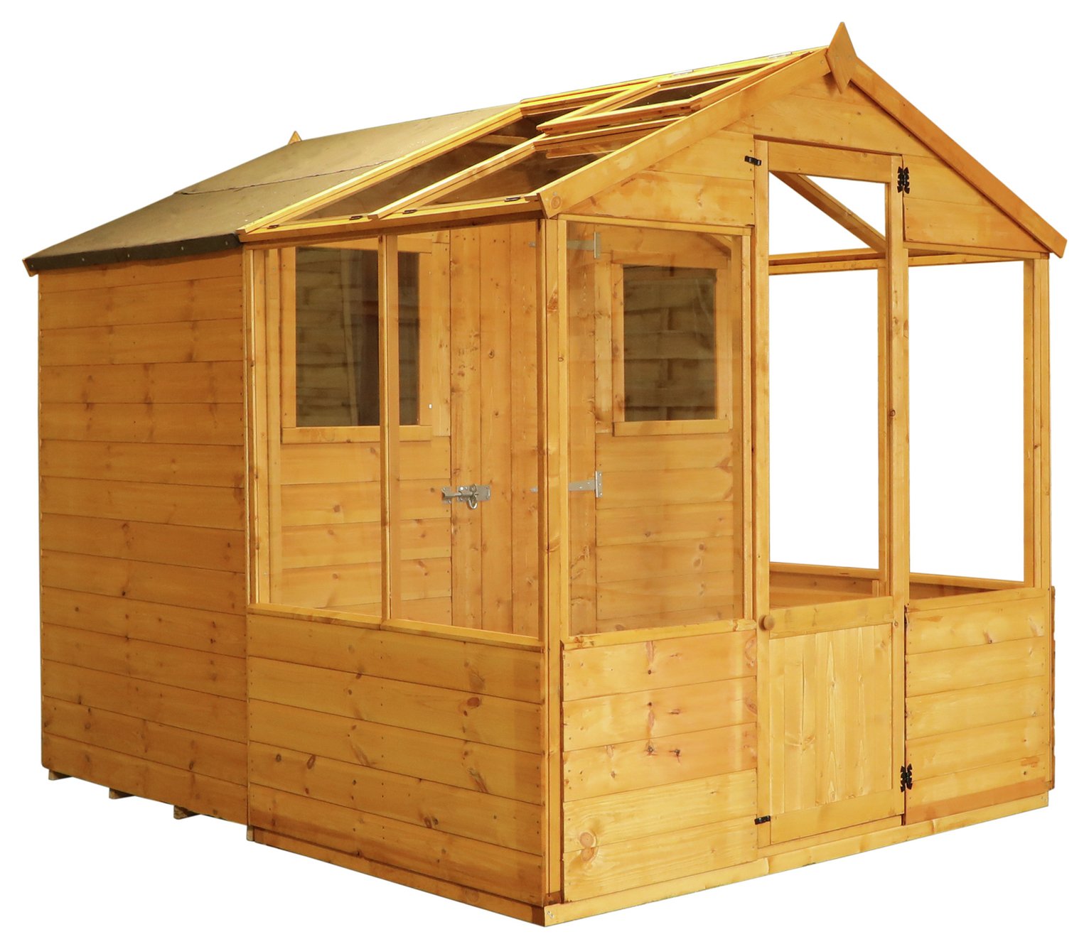 Mercia Greenhouse Combi Shed - 8 x 6ft