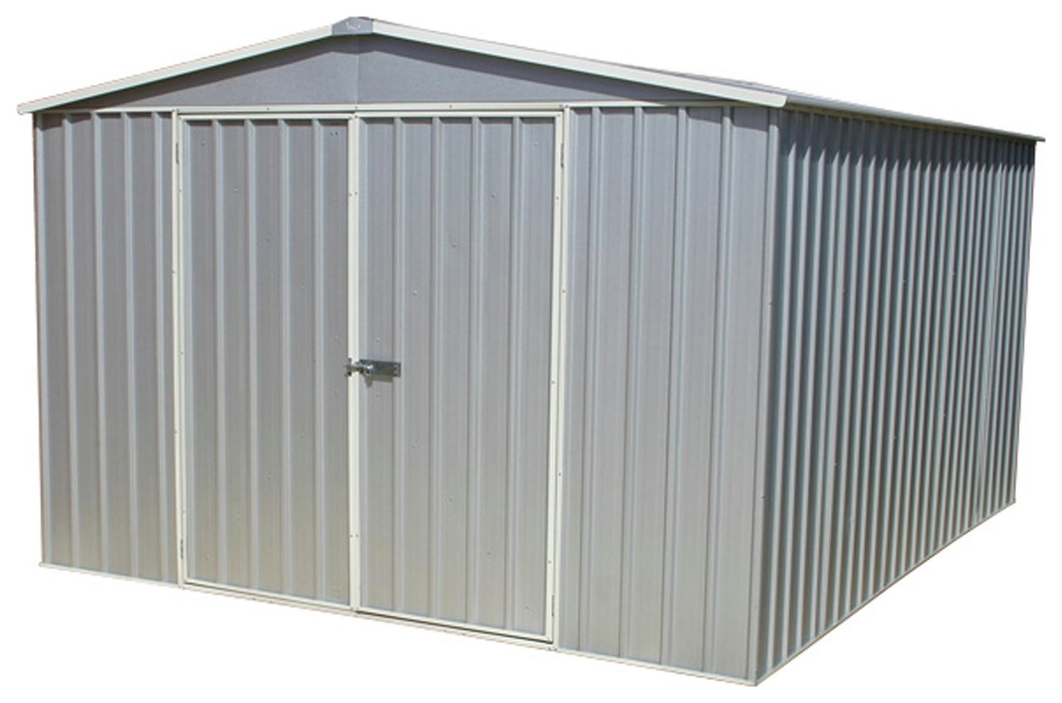 Mercia Absco Premier Titanium Metal Shed - 2.26 x 3m