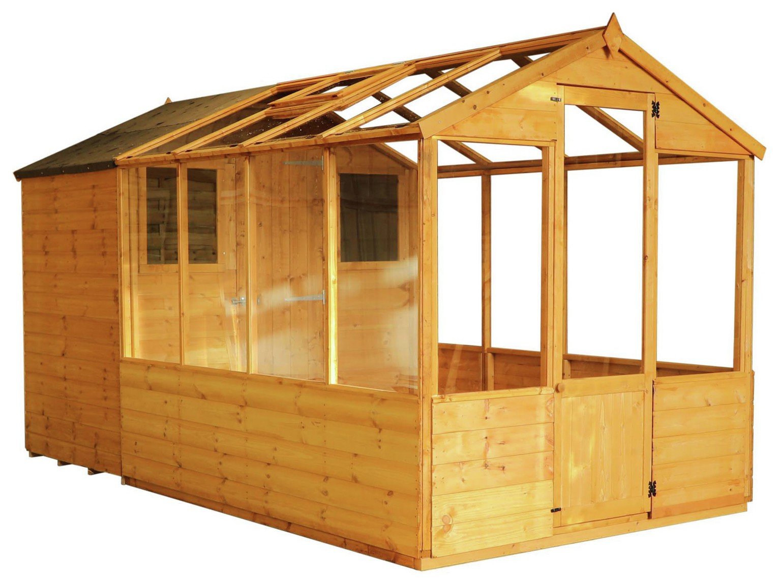 Mercia Greenhouse Combi Shed - 12 x 6ft