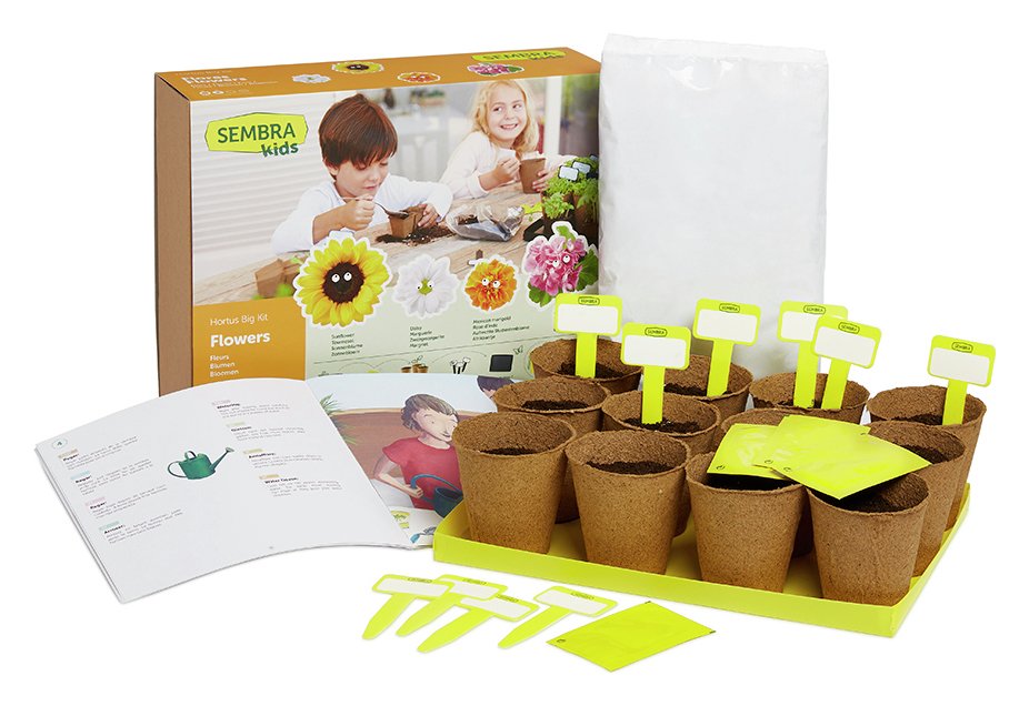 Sembra Summer Flowers Garden Growing Play Kit