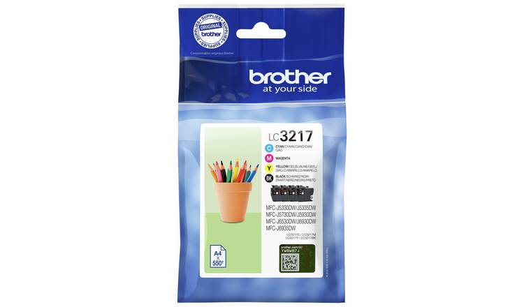 Brother Lc3217 Cartouche Noir Lc3217bk (pot À Crayon) à Prix Carrefour