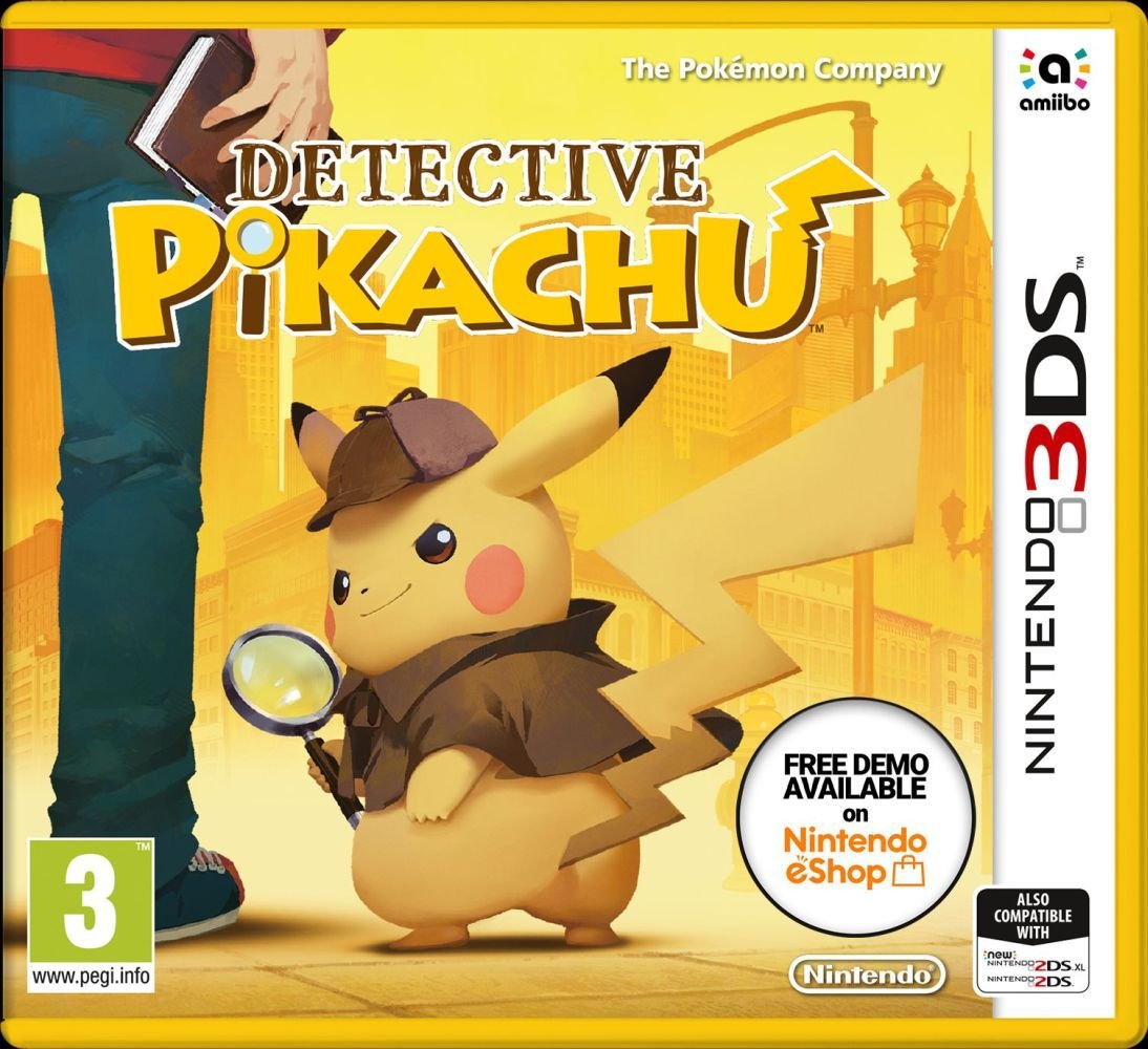 Detective Pikachu Nintendo 3DS Game