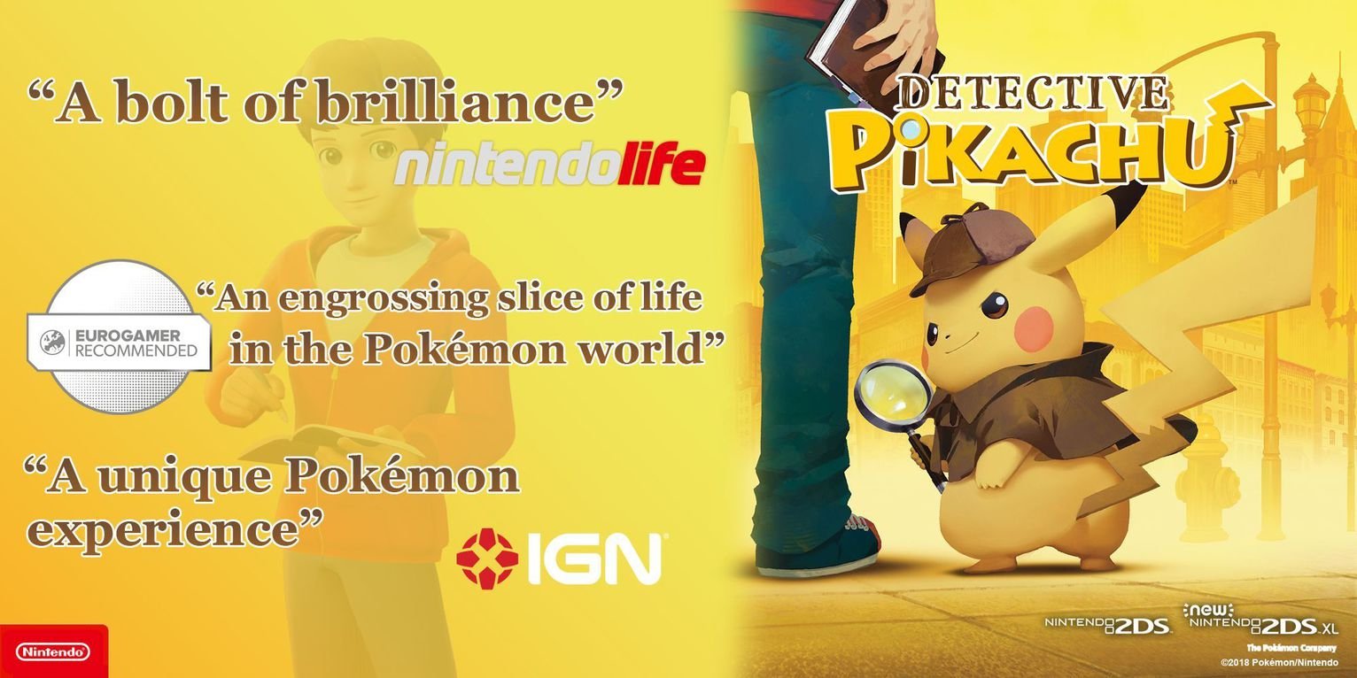 Detective Pikachu Nintendo 3DS Game Review