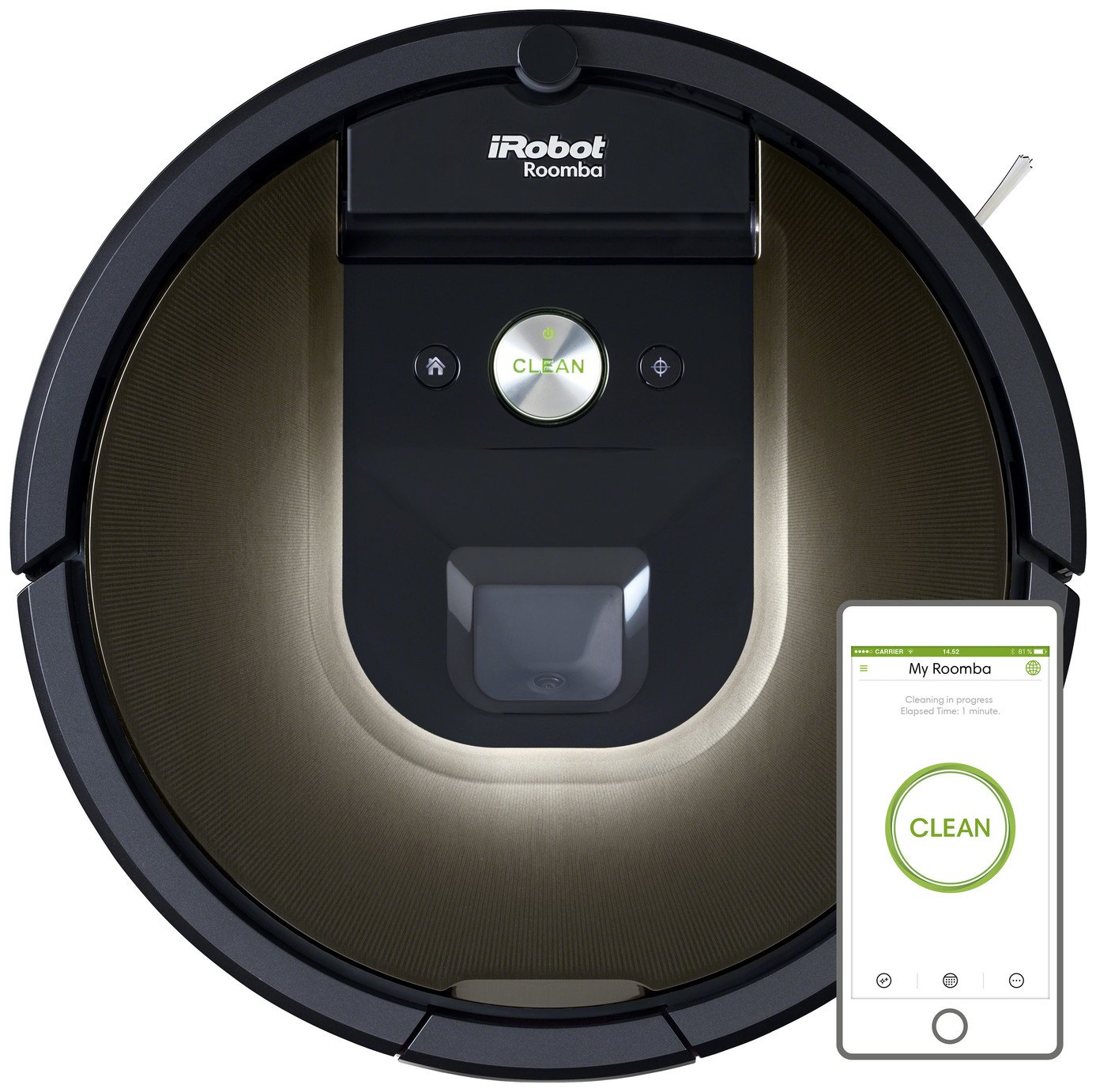 iRobot 980 Roomba Cordless Robot Vacuum Cleaner