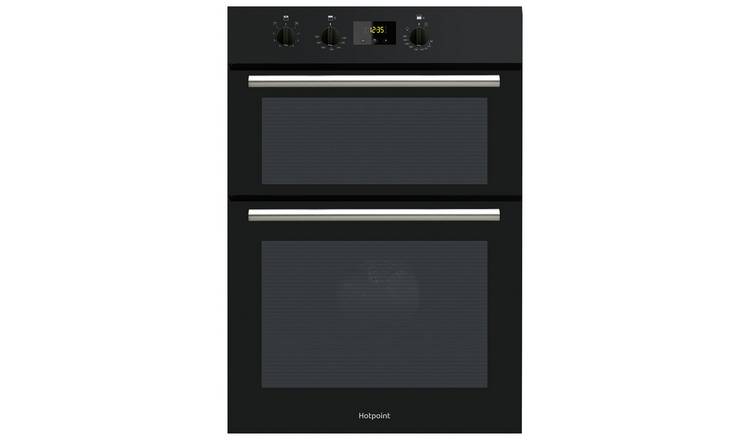 Buy Hotpoint DD2540BL Built In Double Electric Oven Black Builtin