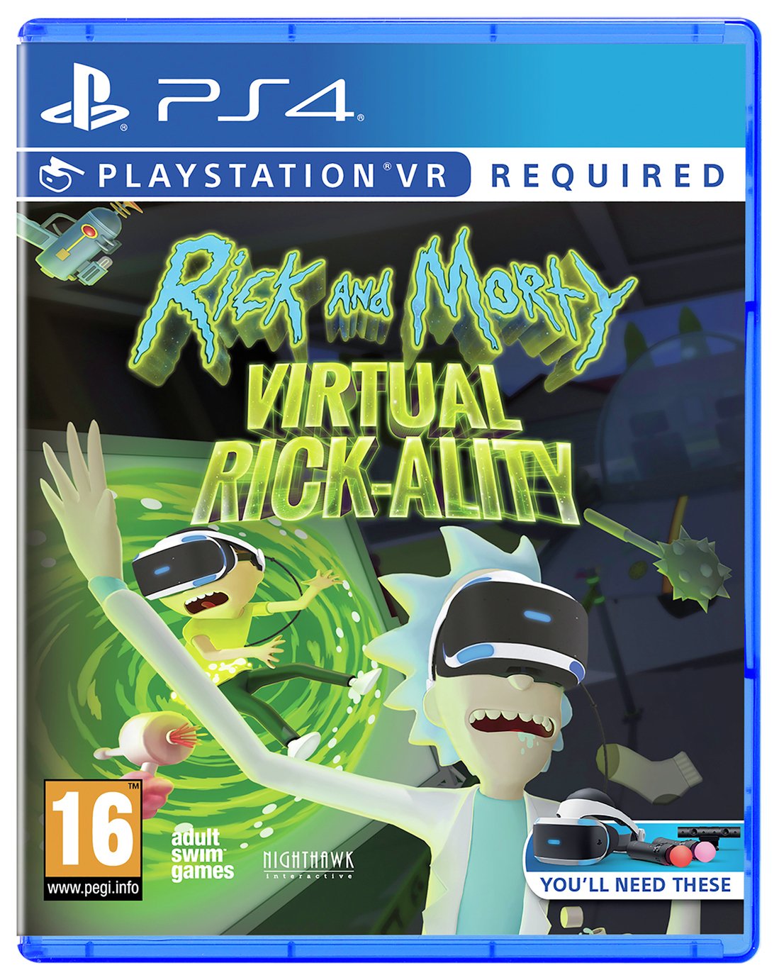 Rick and Morty Virtual Rickality VR PS4 Game Reviews