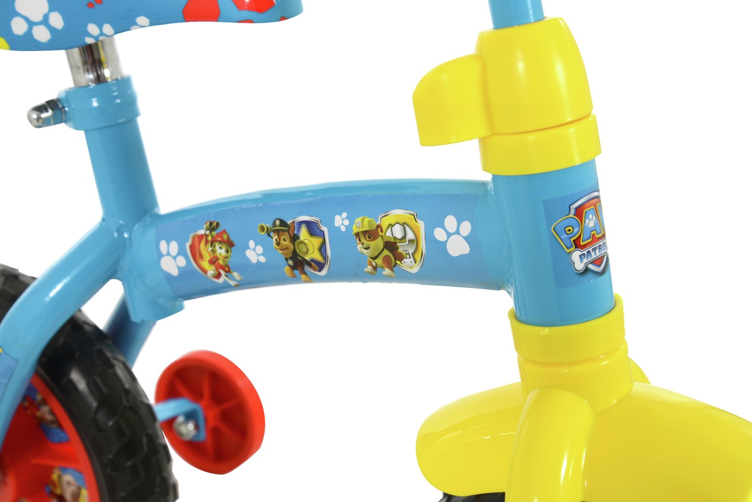 paw patrol bike seat