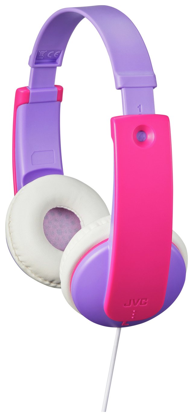 JVC Volume Limited Kids Headphones - Violet / Pink