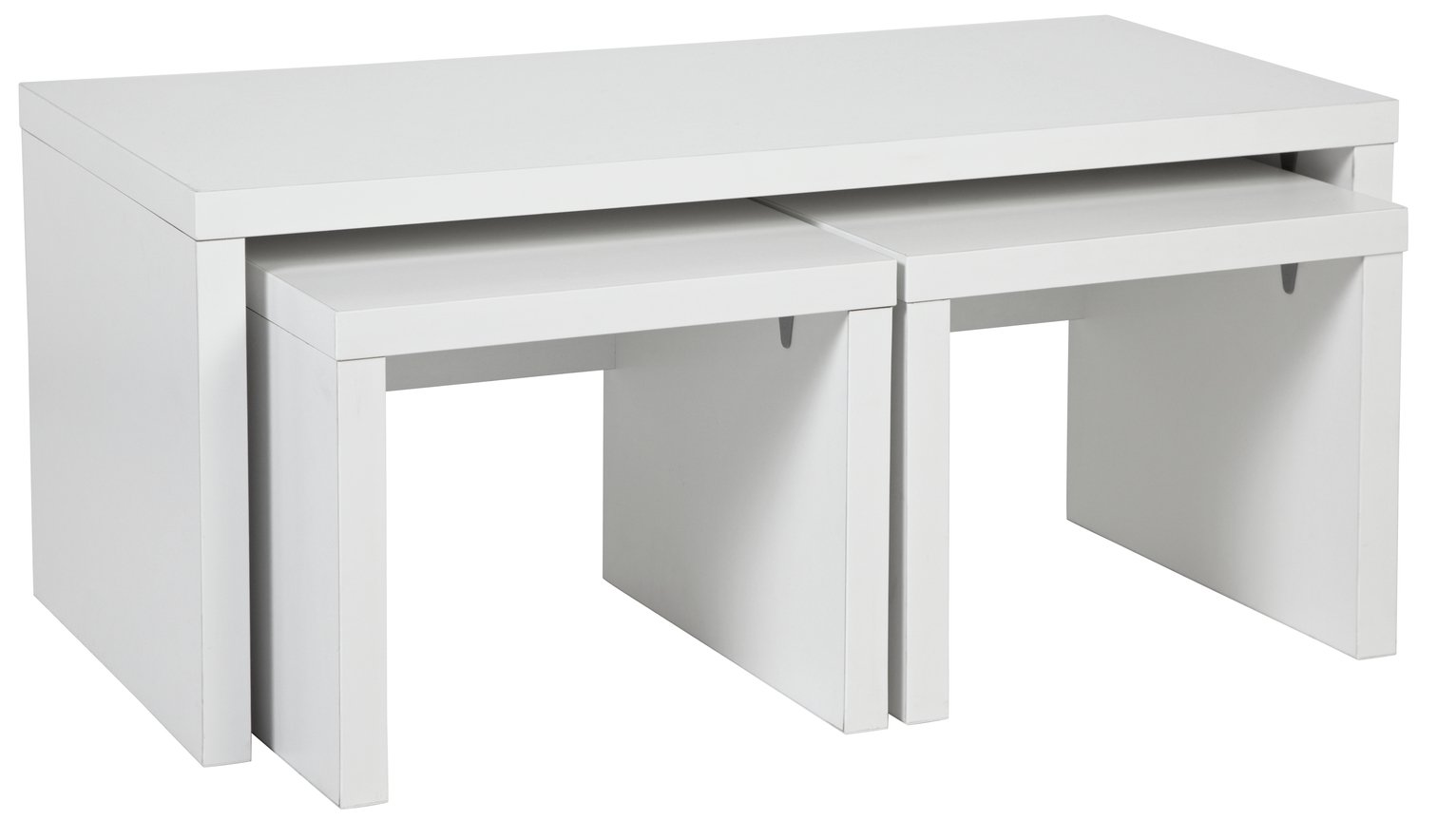 Argos Home Venice Nest of 3 Tables - White