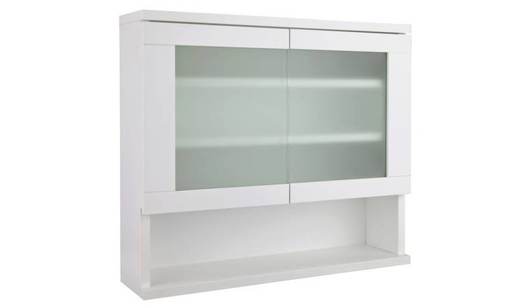 Buy Argos Home Ice 2 Door Wall Cabinet White Limited Stock