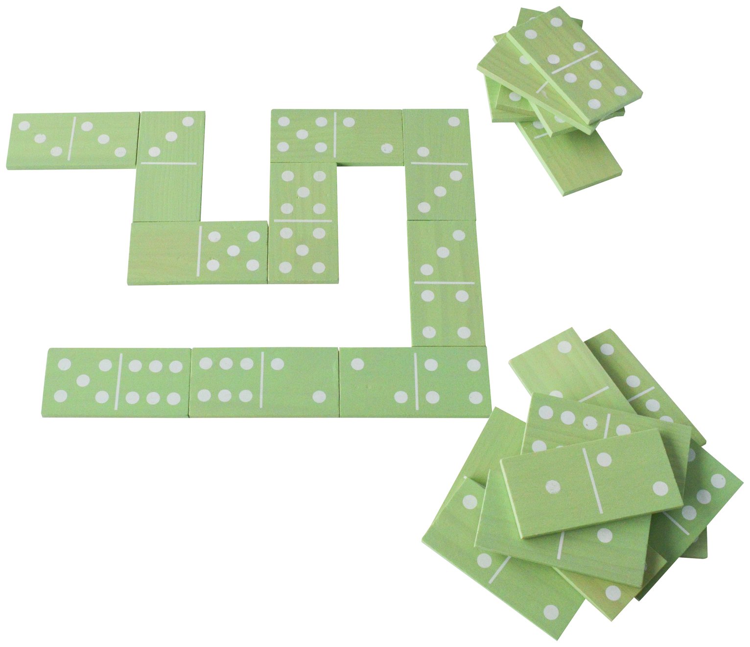 Traditional Garden Games Wooden Dominos Set